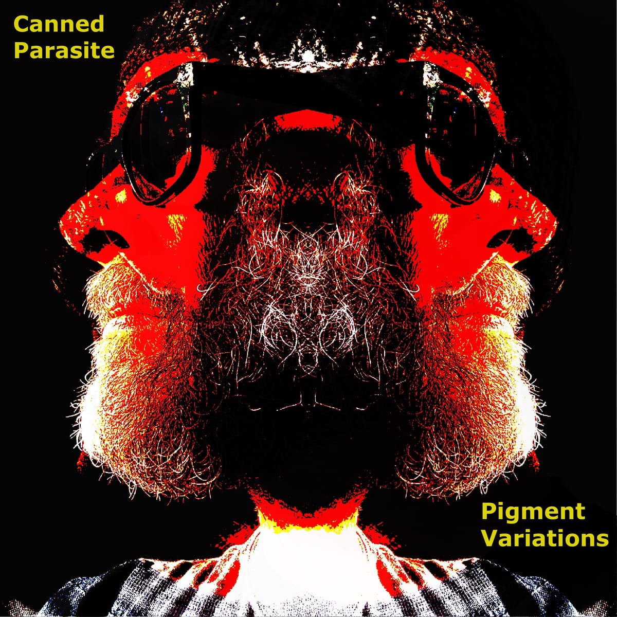 A mirrored photo of a dude 