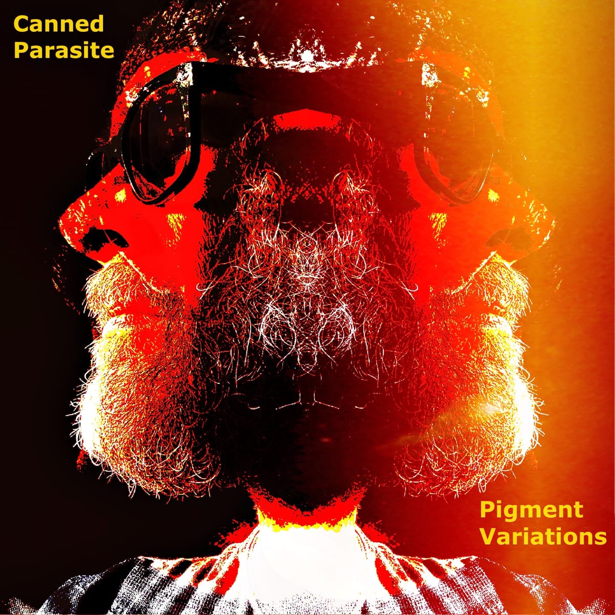 A mirrored photo of a dude 